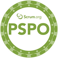 Professional Scrum Product Owner Course Badge
